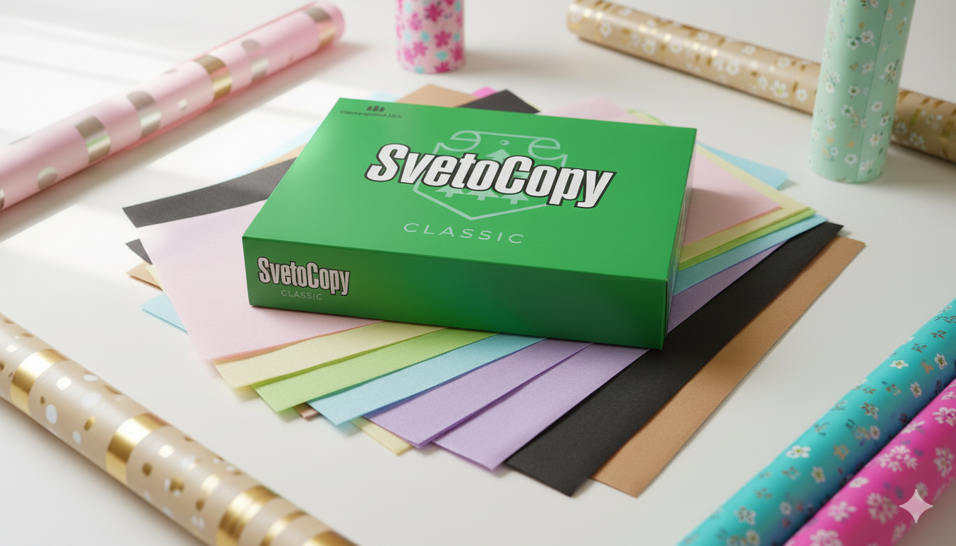 Бумага для творчества и офисной техники