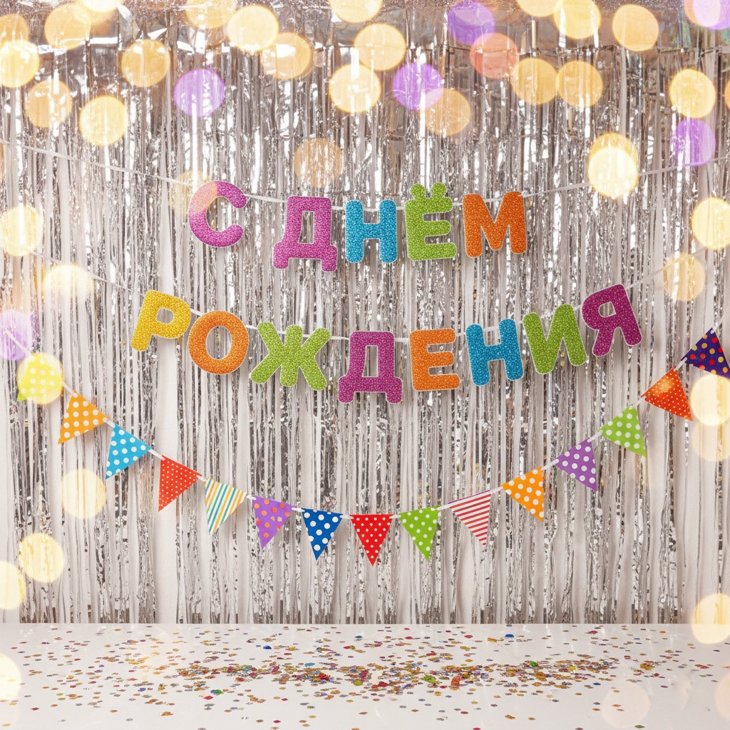 Гирлянды-растяжки / Занавесы